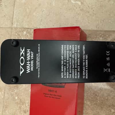 Vox V847A Wah-Wah Style 1960s Reissue Pedal Black / Chrome image 4