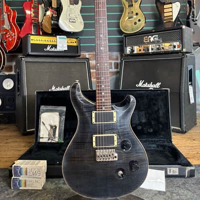 PRS Custom 24 Gray Black 2001 Electric Guitar image 1