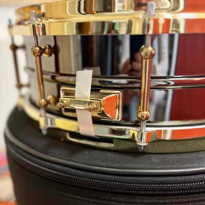 Ludwig LB416BT Back Beauty 14x5 brass on brass - Black Nichel image 4