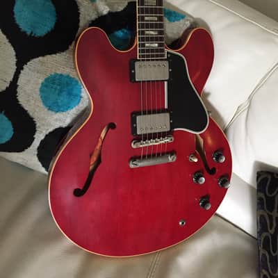 Gibson ES-335 TD with Block Inlays, Cherry 1962 image 1