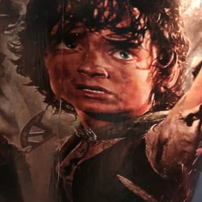 ARTISTIC LORD OF THE RINGS HAND DRUM BY COYOTE ARTS BY TRACY JON POWELL OF UTAH image 5