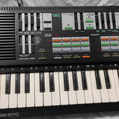 Yamaha PSS-570 (1987, 2 op FM sounds, FM edit, PCM rhythms, great keys) image 5