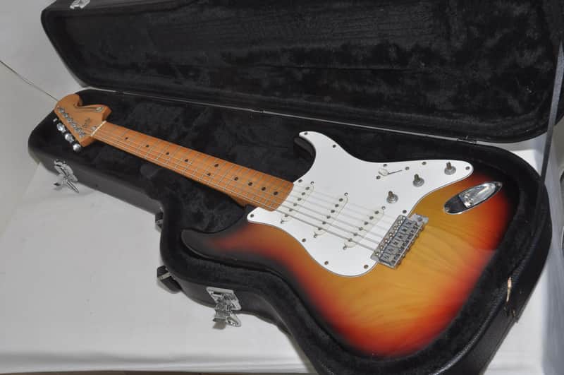 Fernandes Stratocaster Sunburst 1977-1981 Electric Guitar Ref No 6838 image 1