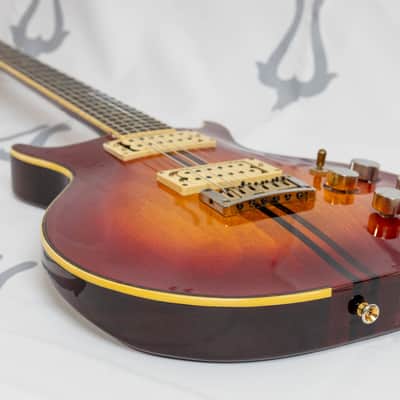 Washburn Eagle 1981 - Cherry Sunburst - 5 piece neck through with coil taps image 14