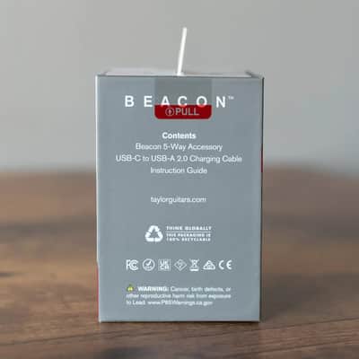 Taylor Beacon Clip-On Digital 5-Way Accessory Tuner image 12