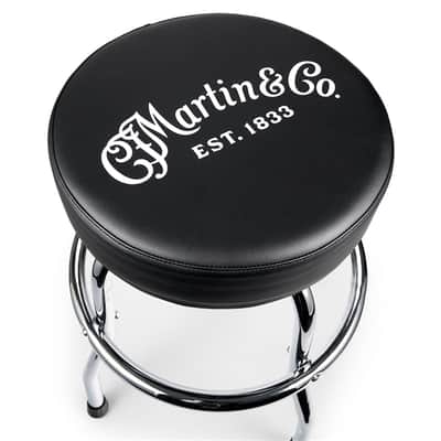 C.F. MARTIN &amp; CO. Chrome Barstool image 2