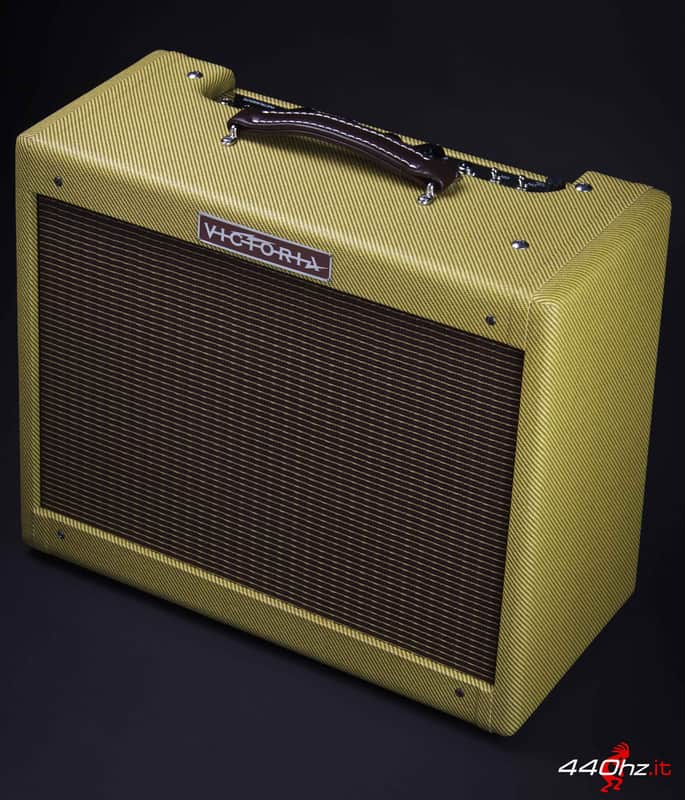Victoria Chicagolux 1x10 Combo Lacquered Tweed 230V - Fender '59 Vibrolux Replica image 1