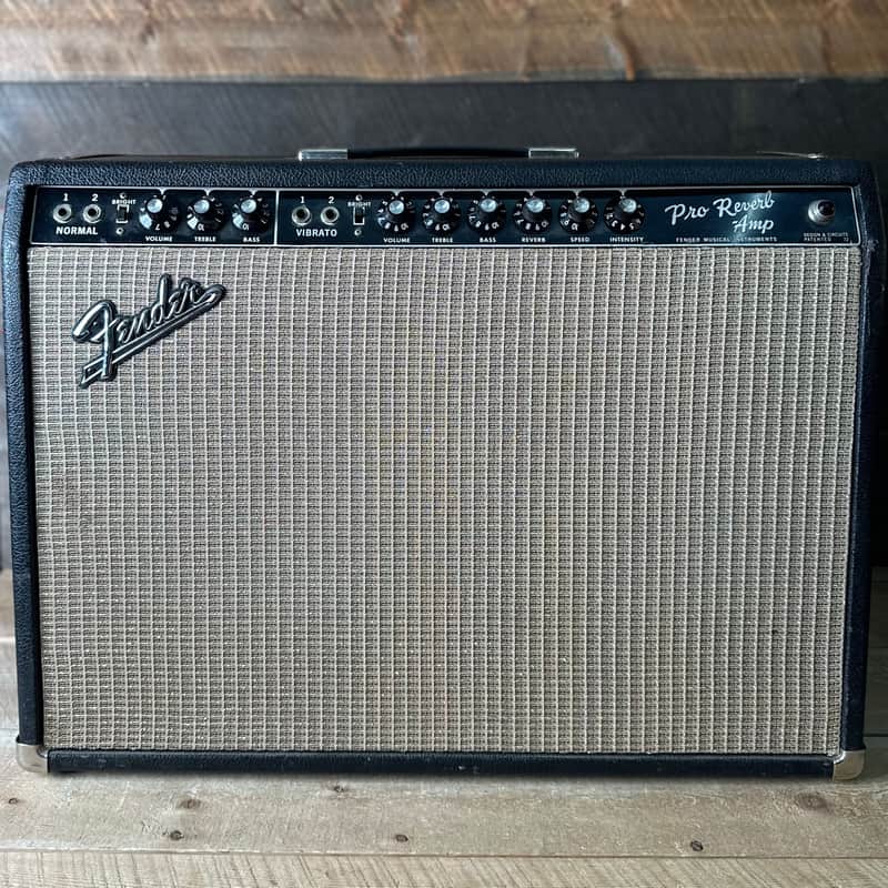 Vintage 1966 Fender Pro Reverb AA165 40 Watt 2x12 Amp image 1