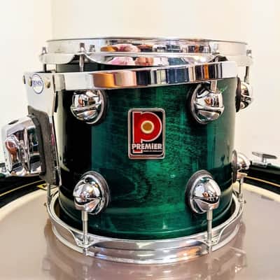 Premier Genista 5pc Drum Set In Terraverde Green Lacquer. image 4