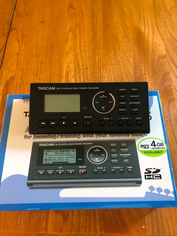TASCAM GB-10 Guitar/Bass Trainer with Recorder 2010 - Present - Black image 1