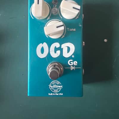 Fulltone Custom Shop OCD-GE Germanium Overdrive 2019 - Tahitian Teal image 1