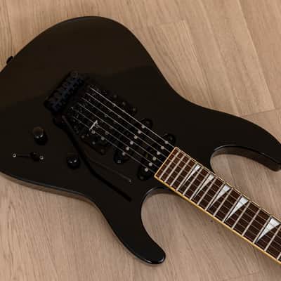 1990s Grover Jackson Soloist Standard SSH Neck Through Guitar Metallic Black, Japan image 8