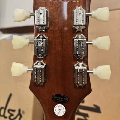 Epiphone 2023 Les Paul Standard '50's Gold Top Inspired By Gibson Model with a hard case image 5