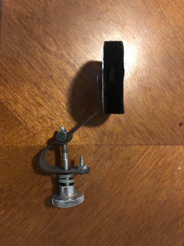 Vintage Ludwig Supraphonic 1978 Black & Chrome Muffler image 1