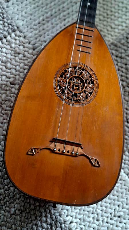 Alte Gitarre Laute Guitar 1920-1930 Made in Germany image 1