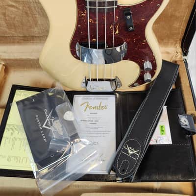Fender Custom Shop 1966 Precision Bass Journeyman Relic, AAA Birdseye Maple Neck, Aged Desert Sand, w/HSC image 1
