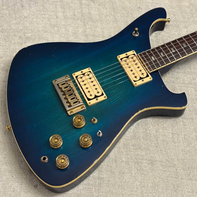 1984 Quest Manhattan MKII Blueburst Offset Matsumoku Japan RARE Model