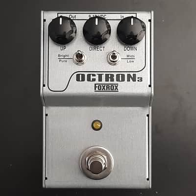 2010s - Boxed - Foxrox Electronics Octron 3 Analog Octave Up and Down 2010s - Silver image 3