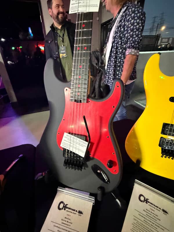 2026 USA CHARVEL  CUSTOM SHOP / SPECIAL EDITION SO-CAL \ SATIN BLACK & RED image 1
