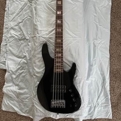 2023 Mike Lull USA Custom M5 5-String Bass – Gloss Black – 34” Scale – Bartolini NTMB image 3