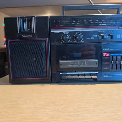 1987 Panasonic RX-C36 Boombox Stereo Cassette.  Tested & all functions work well image 5