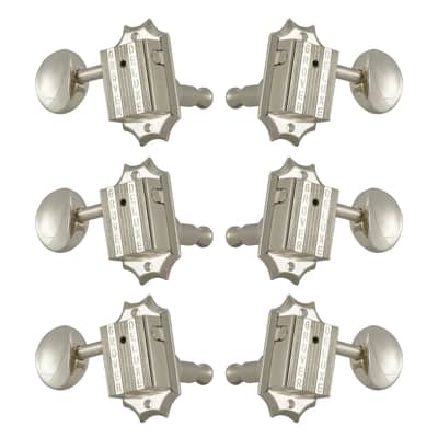Grover 136N Vintage Deluxe SD91 Tuners 3+3 Nickel image 1