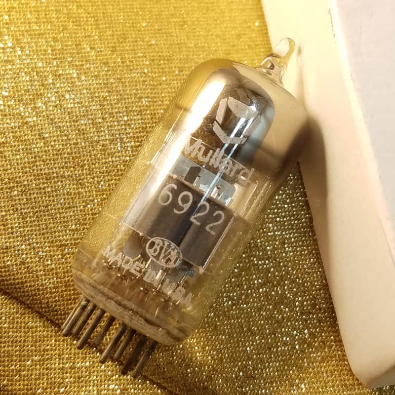 Mullard 6922 tNOS AT1000 TESTED Balanced! PI Vacuum Tube BVA E88CC dual triode 1962-1968 image 1
