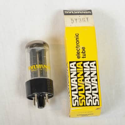 Sylvania 5Y3GT rectifier tube - Tests strong - USA image 1