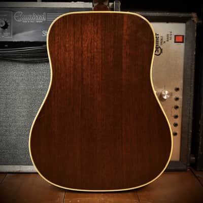 Gibson Southern Jumbo Deluxe Cherry Sunburst 1969 image 3