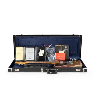 Fender Custom Shop Telecaster Custom Super Heavy Relic - Aged Firemist Gold with Aged Burgundy Mist Burst image 10