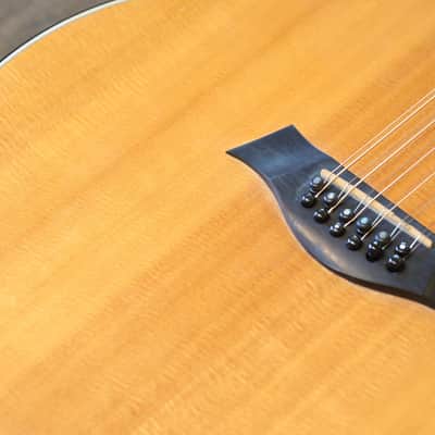 1994 Taylor 555 12-String Natural Acoustic/ Electric Jumbo Guitar + OHSC image 6