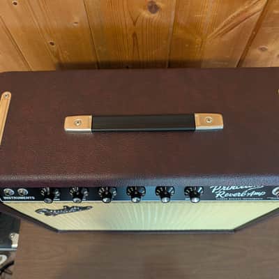 Fender '65 Princeton Reverb Reissue FSR Limited Edition Bordeaux Reserve 1x12" with Jupiter M12C image 9