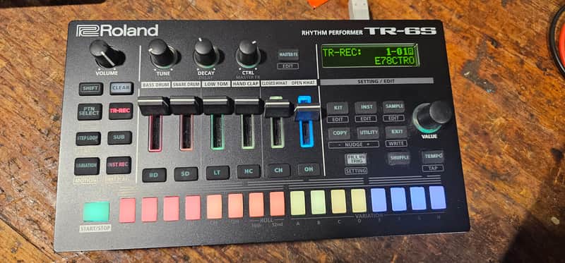 Roland TR-6S Rhythm Composer 2020 - Present - Black image 1