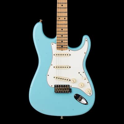 Mint Fender Custom Shop Postmodern Strat Journeyman Relic - Daphne Blue #17306 image 3