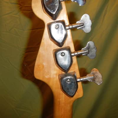 Vintage Hagstrom F400 (HIIB) bass,1967. Awesome  thin broomstick neck, all original. great bass. image 9