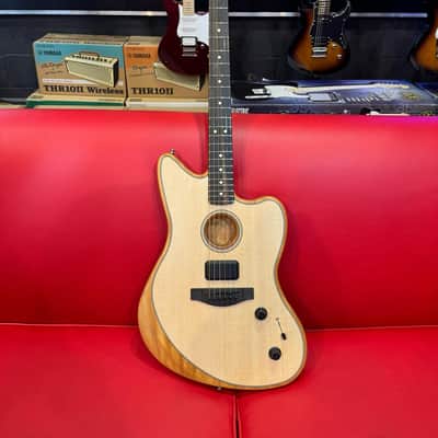 Fender American Acoustasonic Jazzmaster 2021 - Present - Natural image 1