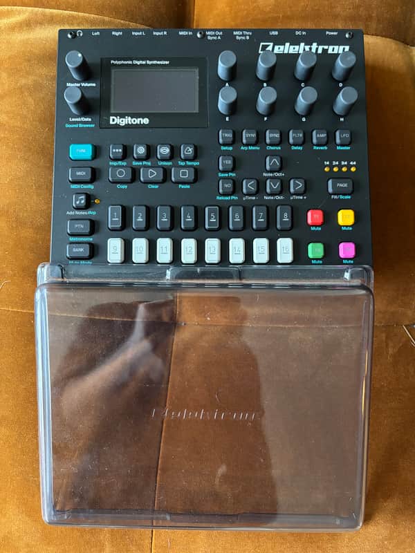 Elektron Digitone 8-Voice Digital Synthesizer 2017 - 2024 - Black image 1