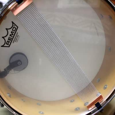 Ludwig Custom Shop Birdseye Maple 5x14" 10- Tube Lug Snare Drum with Die Cast Hoops image 6