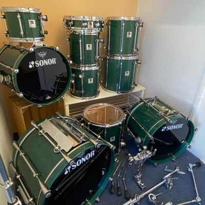 Sonor Designer Maple Lite 90’s Green 10 piece image 9