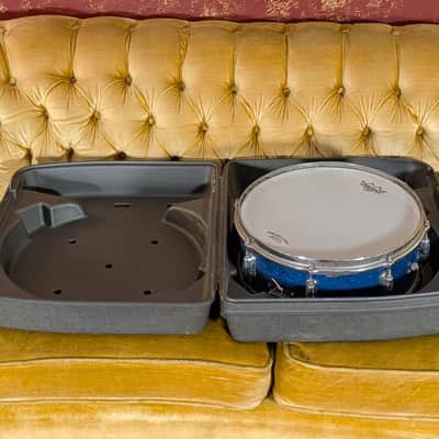 Slingerland Blue Sparkle Snare 5"x14" Early 70's - Blue Spakle image 10