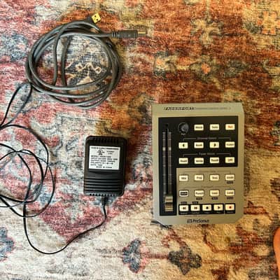 Mackie Big knob studio monitor controller w/ Berhinger Berhitone C50a full range active referenced monitor and Presonus Faderport Daw controller image 8