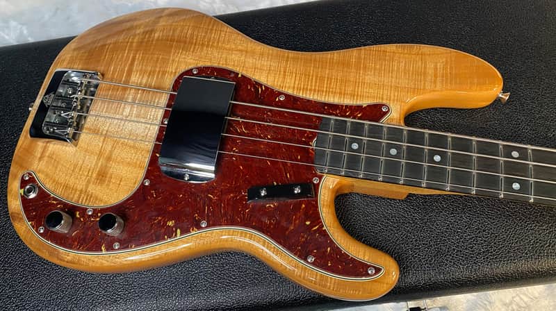 NEW! Fender Artisan Koa Precision Bass NOS - Ebony Fingerboard Natural Koa Finish - Absolutely Beautiful - Flamed Maple Neck - Authorized Dealer - 9.65lbs - G06782 image 1