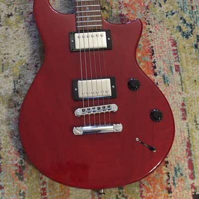 $1150 STEAL THIS guitar. Terry Mcinturff Polaris Crimson Red image 8