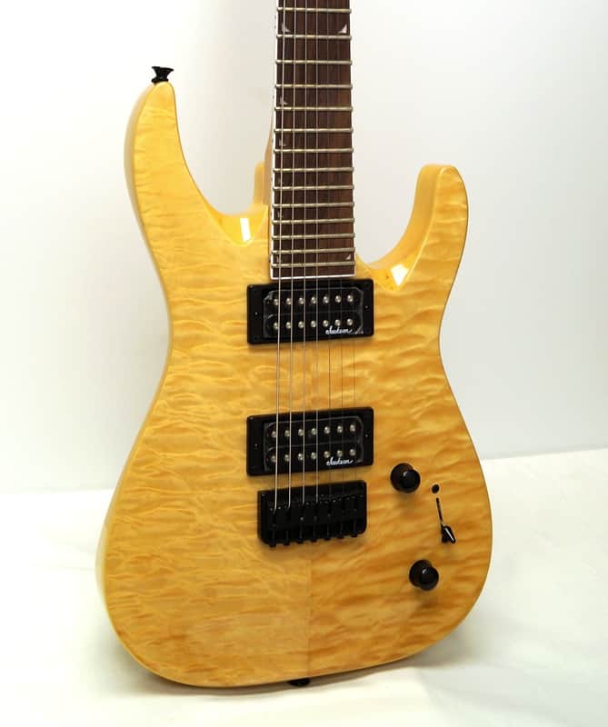 Jackson JS32-7Q Dinky 7-String Electric Guitar - Natural | Reverb