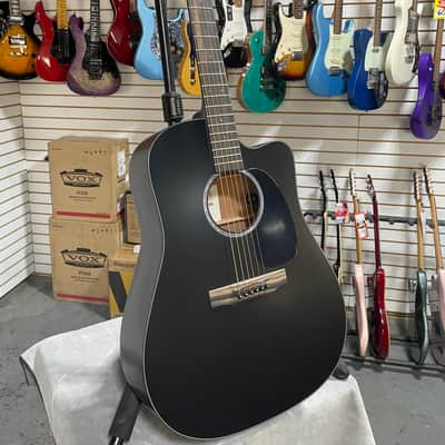 Martin Road Series DC-10E Modern Black Acoustic-electric Guitar - Black w/ Gig Bag & PLEK*D #996 image 4