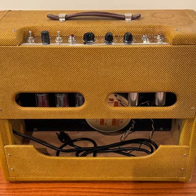 Mojotone Tweed Deluxe 5E3 2020 Hand Wired, lightl relic. image 3
