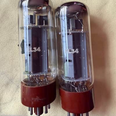 Victory  EL-34 pair Tube 2010s - Glass image 1
