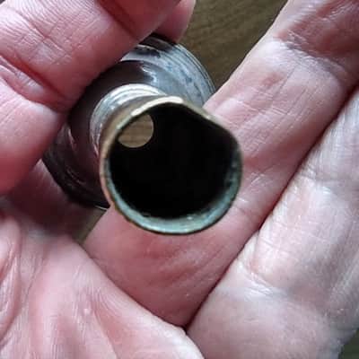 York and Sons Trombone Mouthpiece Lot of 3 Antique Cornet Horn 1900s image 12