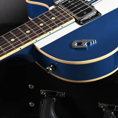 Duesenberg Starplayer TV Mike Campbell - Blue & White image 5