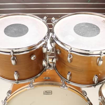 Slingerland 4pc Drum Kit Set Vintage 1970's 24/18/14/13" Mahogany image 18